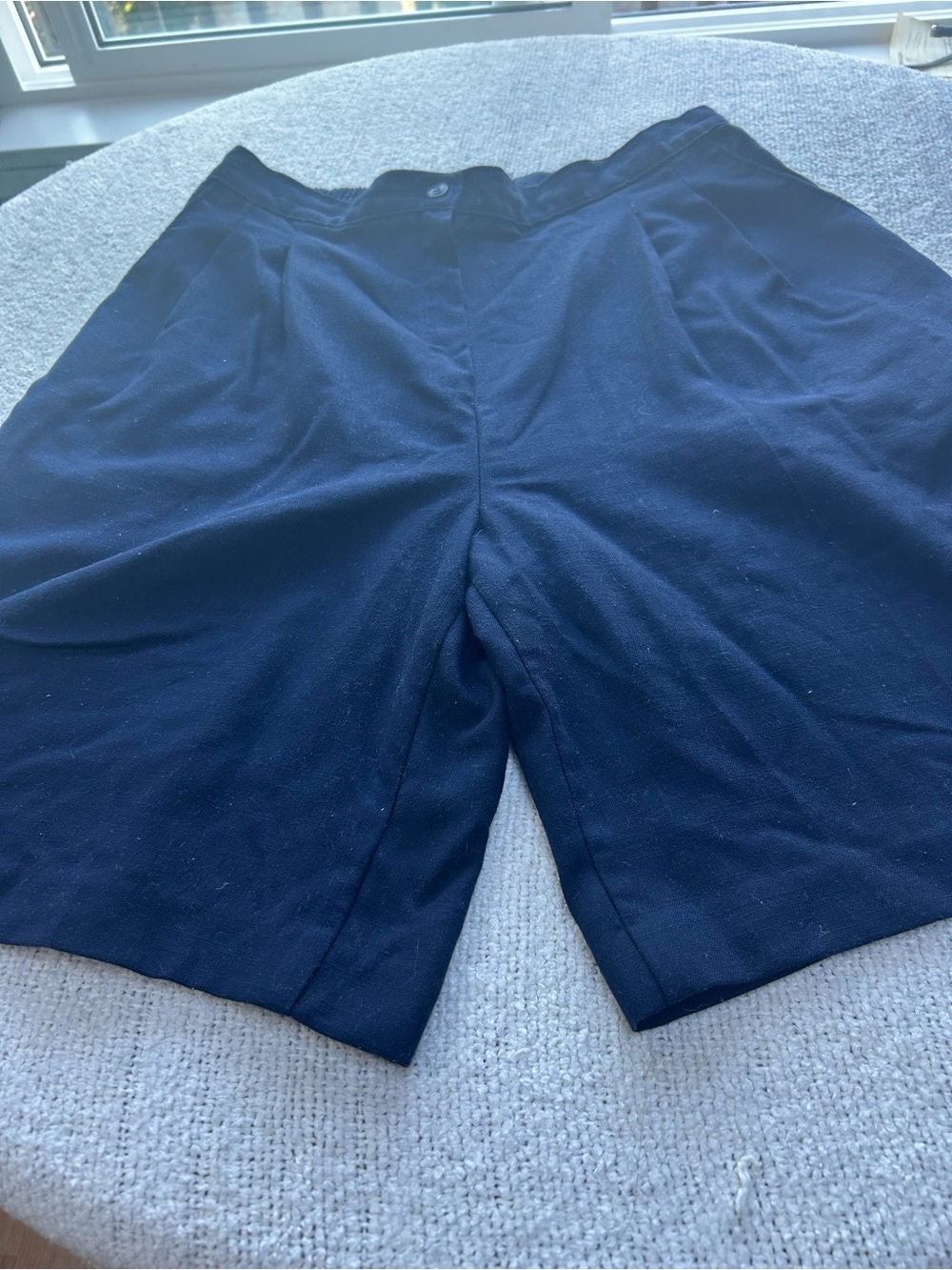 Classic Alia Navy High-Waist Shorts- size 14- slightly used- perfect for summer